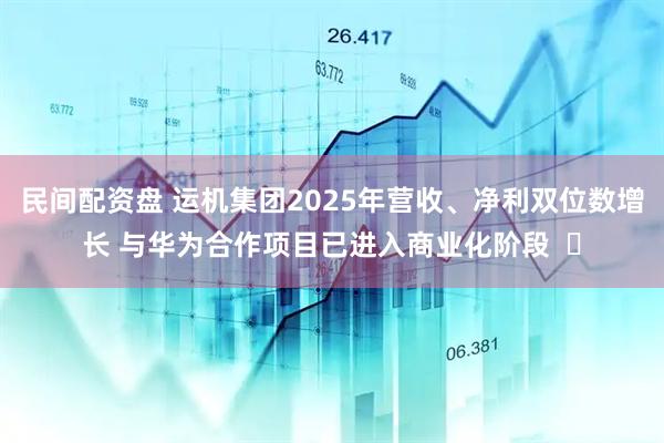 民间配资盘 运机集团2025年营收、净利双位数增长 与华为合作项目已进入商业化阶段  ​